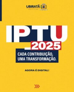 IPTU 2025 – GUIAS DISPONÍVEIS!