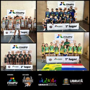 Ubiratã sedia Copa Paraná de Basquete e reúne mais de 600 atletas e técnicos