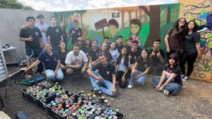 Oficina de Grafite: mais do que tinta, é cultura e arte